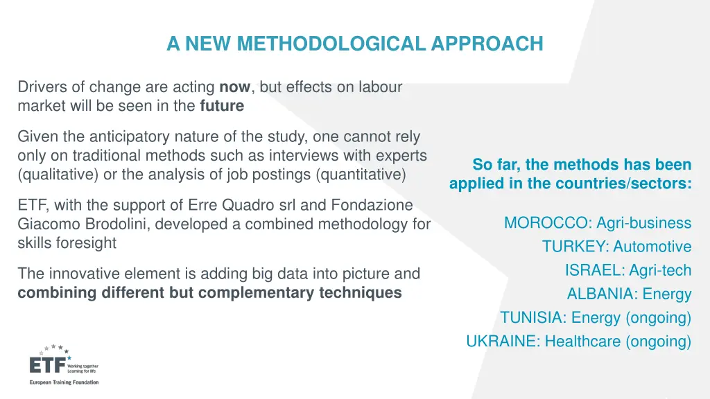 a new methodological approach