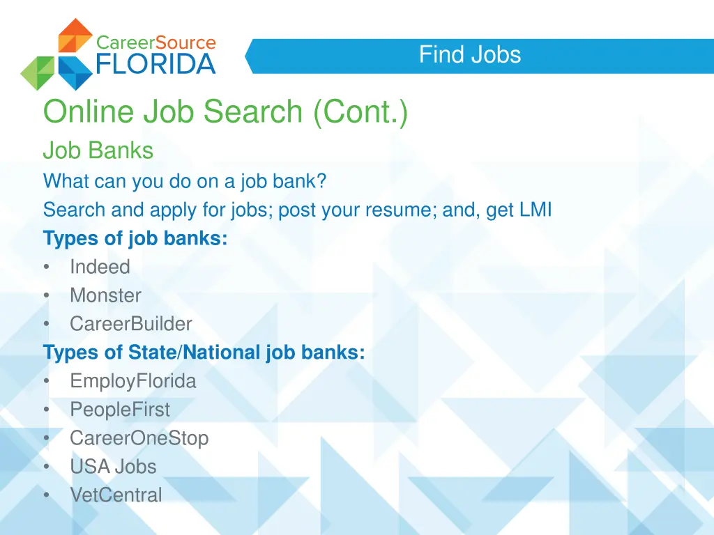 find jobs