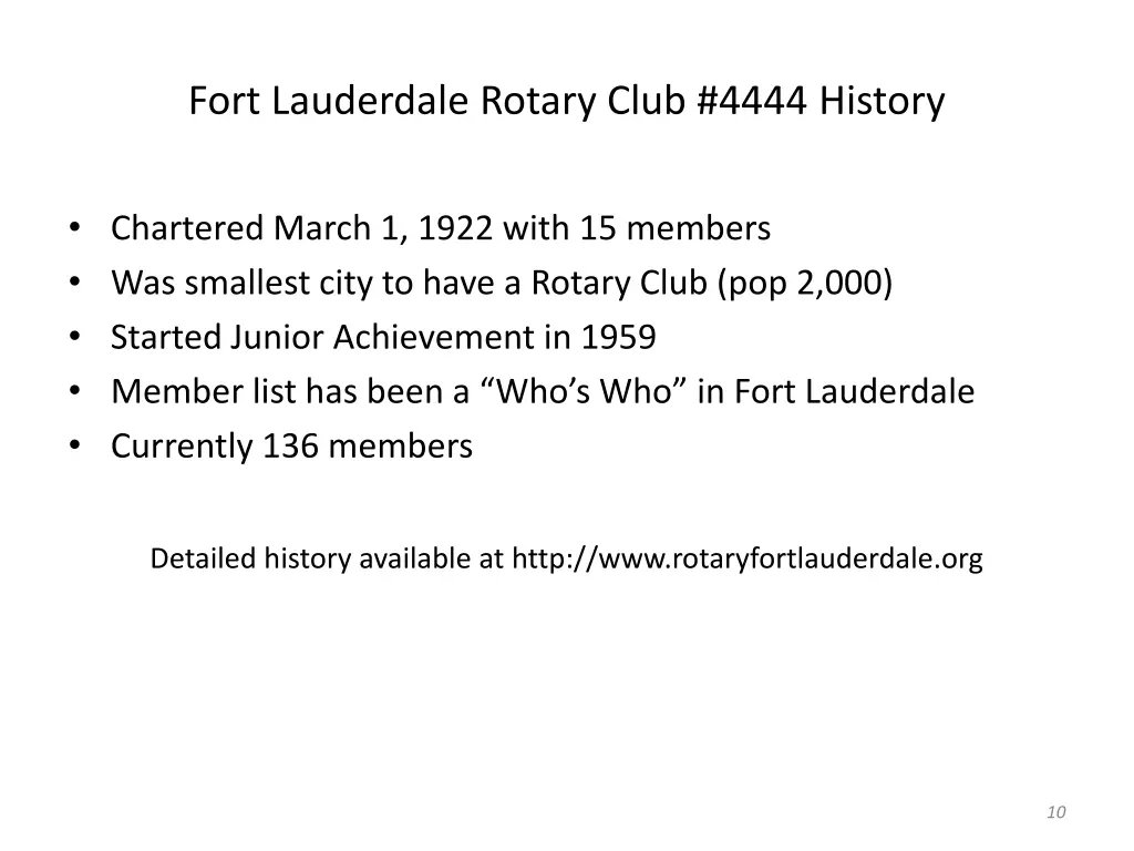 fort lauderdale rotary club 4444 history