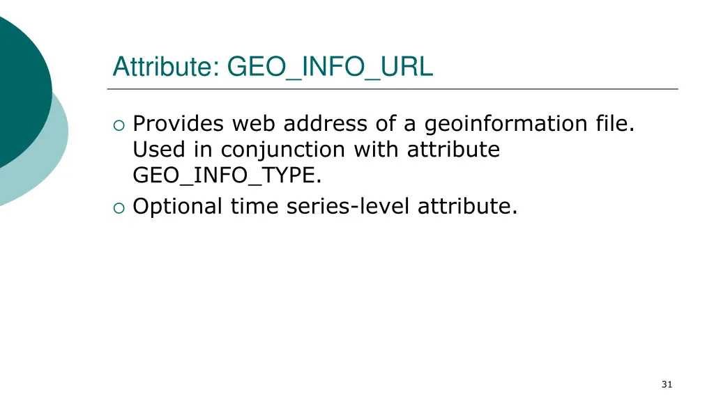 attribute geo info url