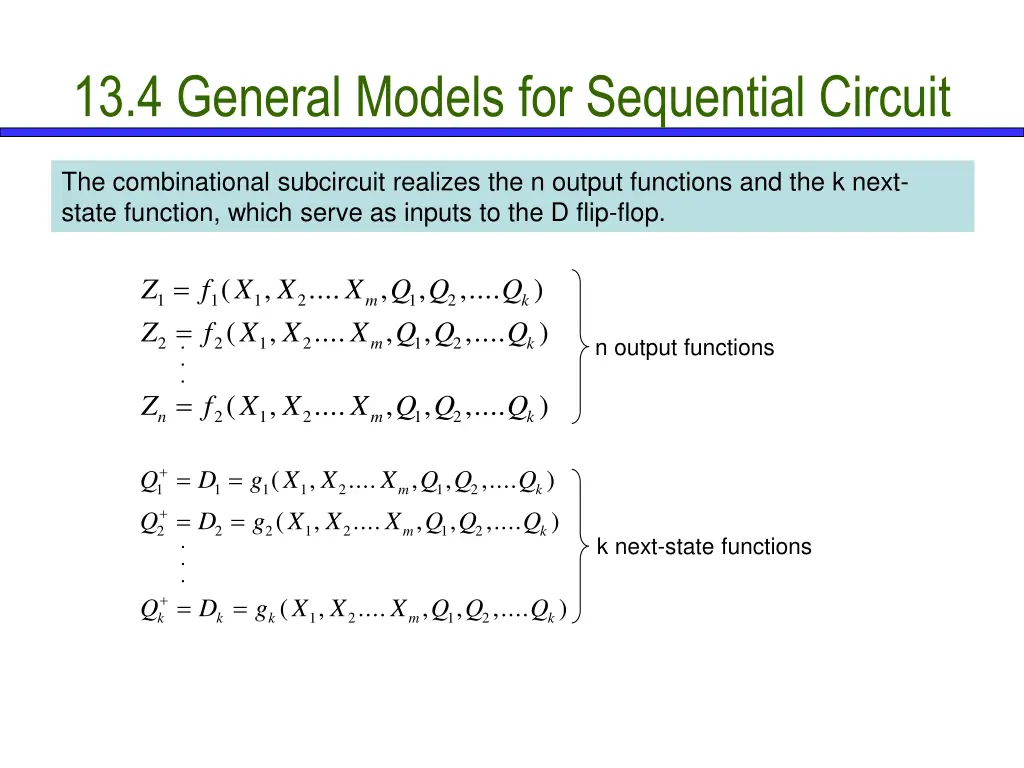 13 4 general models for sequential circuit 1