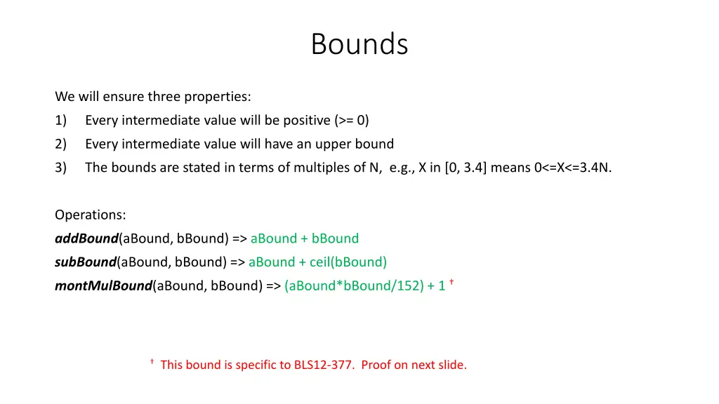 bounds