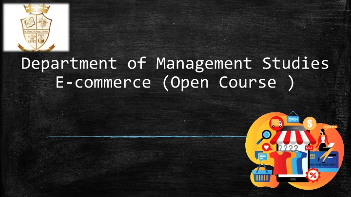 department of management studies e commerce open