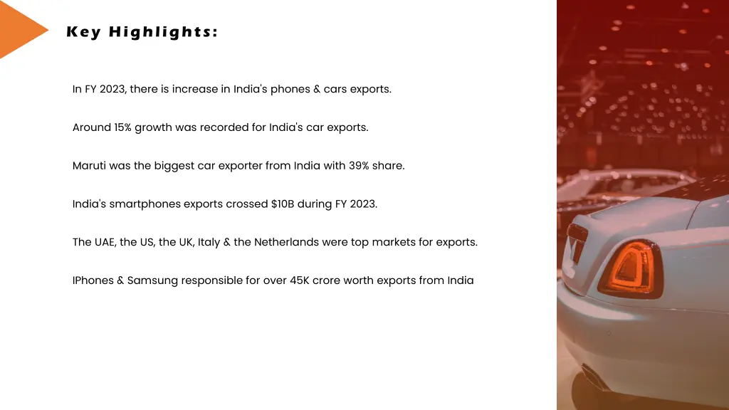 key highlights