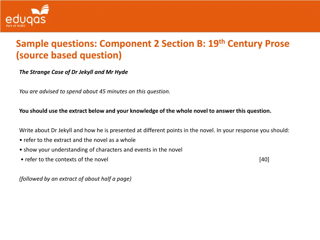 sample questions component 2 section