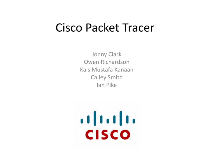 cisco packet tracer