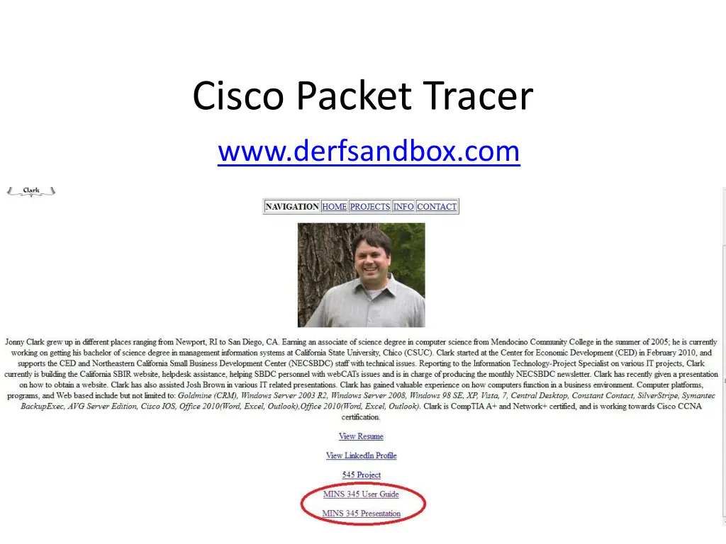 cisco packet tracer www derfsandbox com