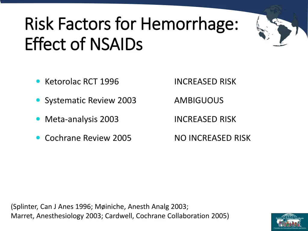 risk factors for hemorrhage risk factors 2