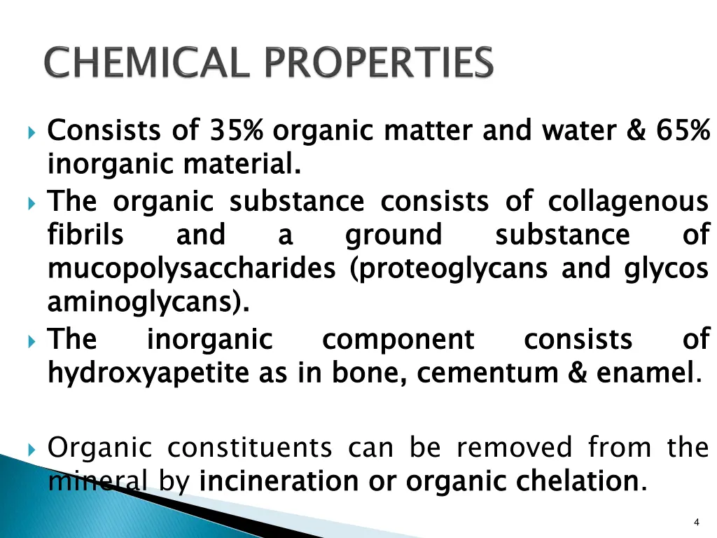 consists inorganic the fibrils