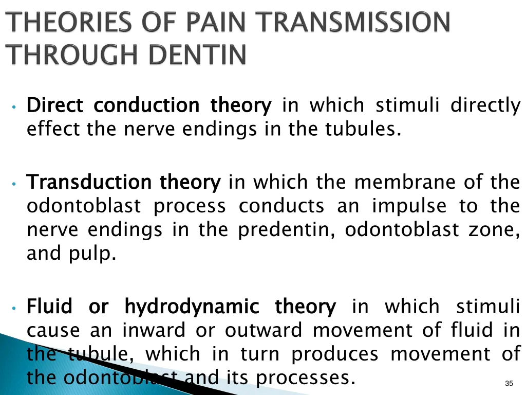 direct effect the nerve endings in the tubules