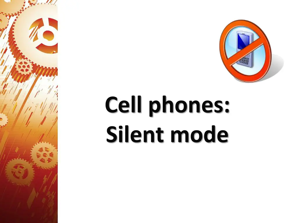 cell phones silent mode