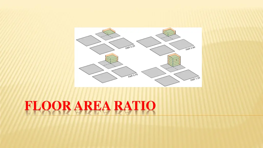 floor area ratio