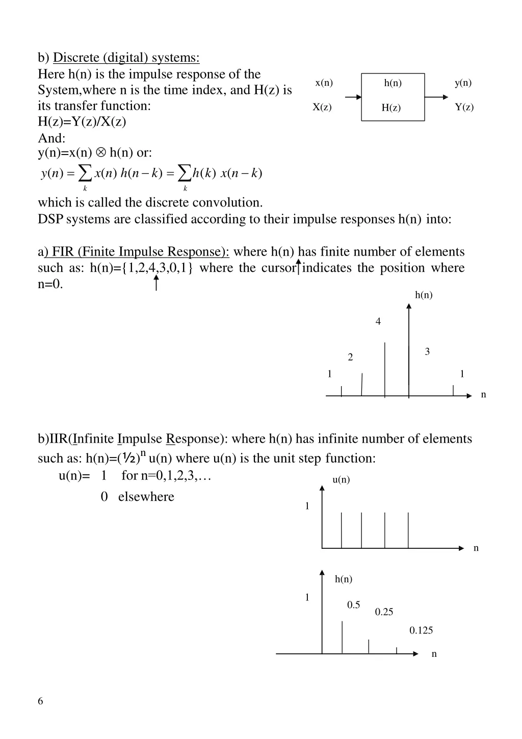 b discrete digital systems here