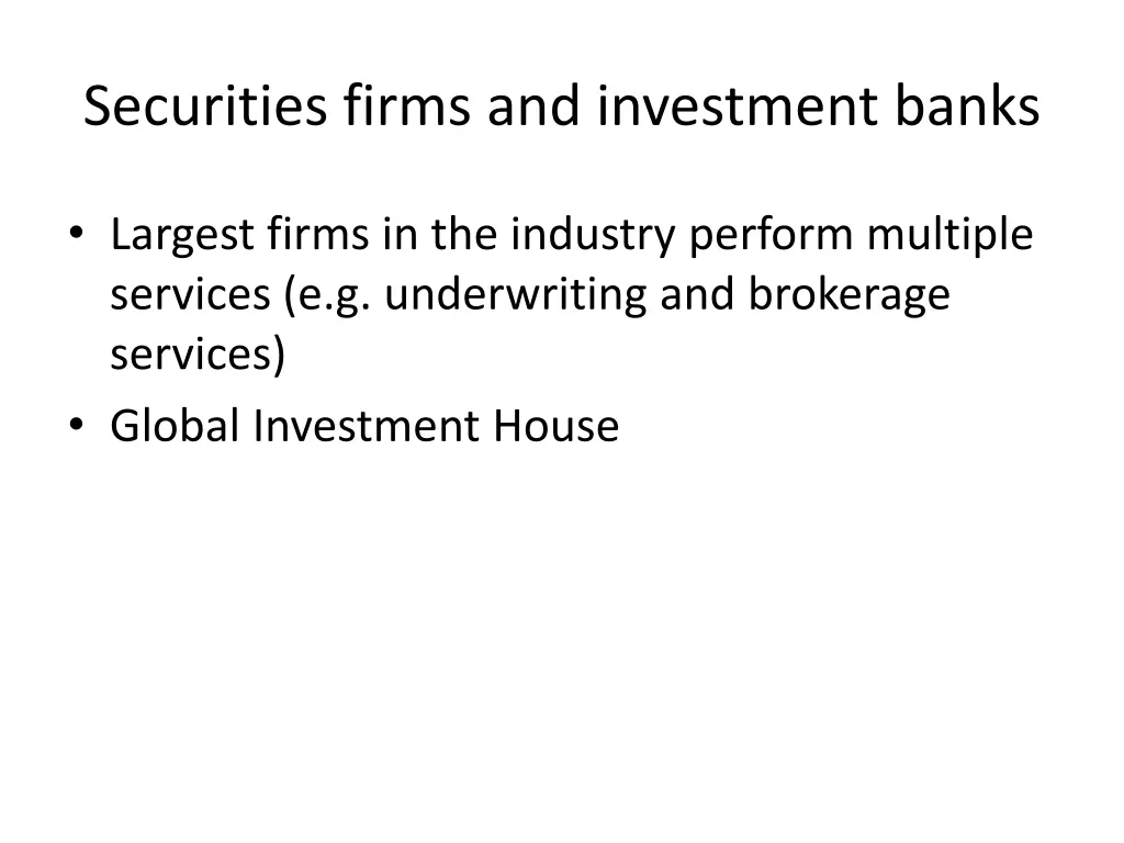 securities firms and investment banks 3