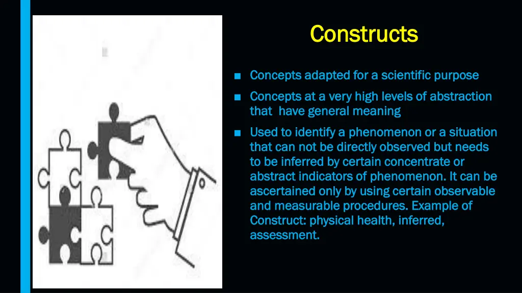 constructs constructs