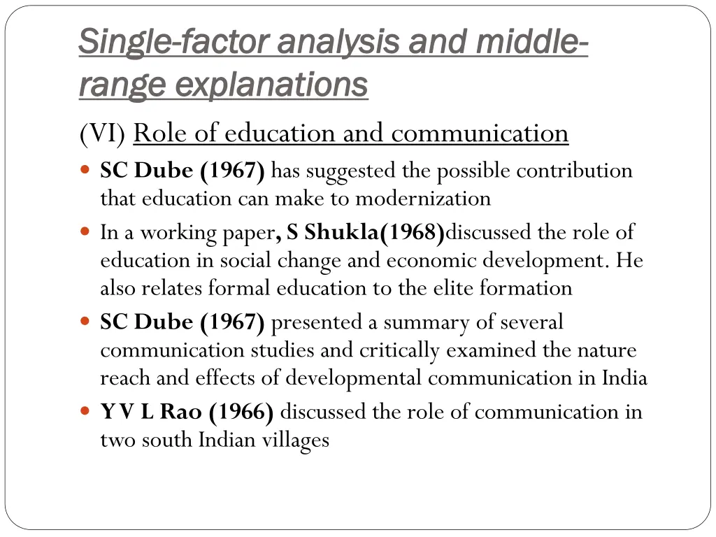 single single factor analysis and middle factor 5