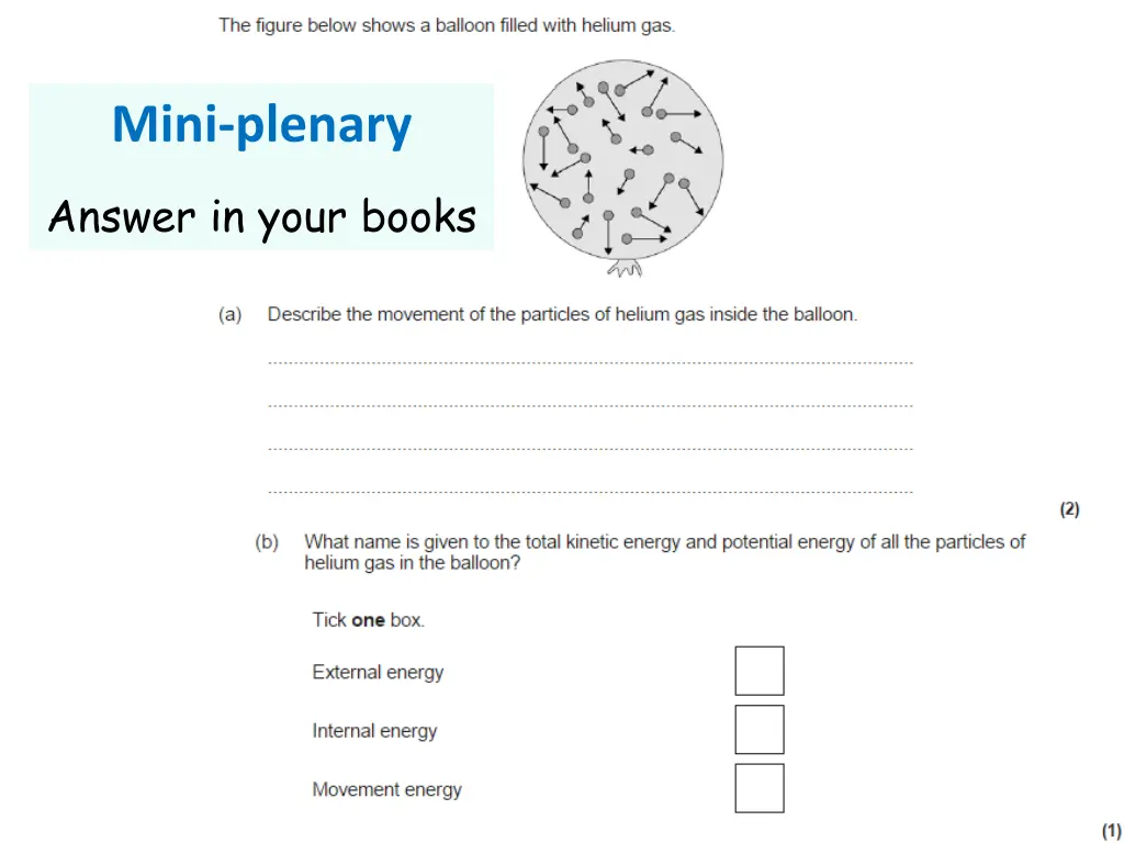 mini plenary