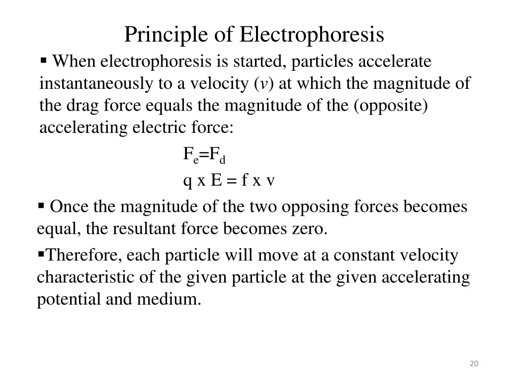 principle of electrophoresis 3