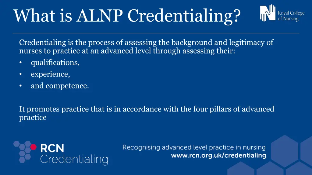 what is alnp credentialing