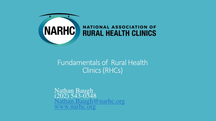 fundamentals of rural health clinics rhcs