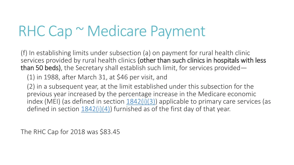 rhc cap medicare payment