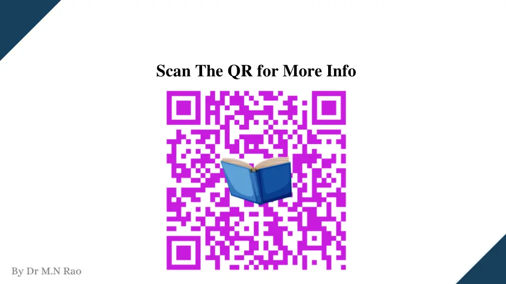 scan the qr for more info