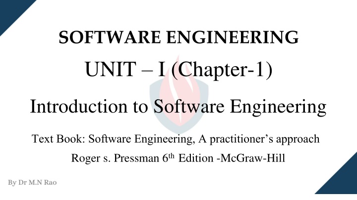 software engineering unit i chapter 1