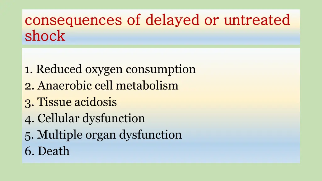 consequences of delayed or untreated consequences