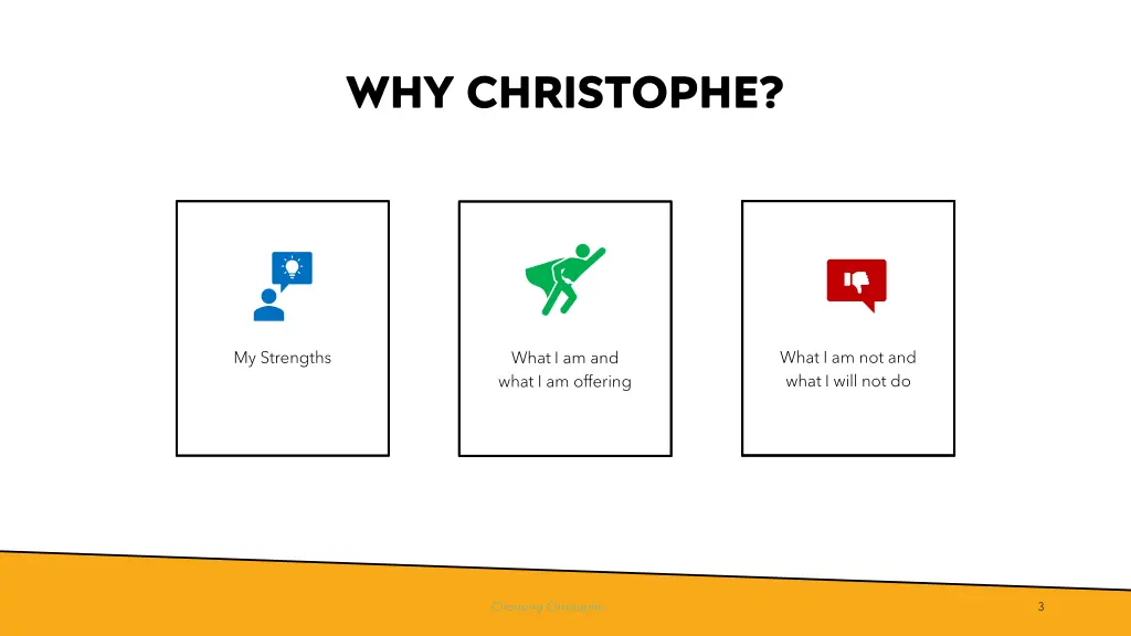 why christophe