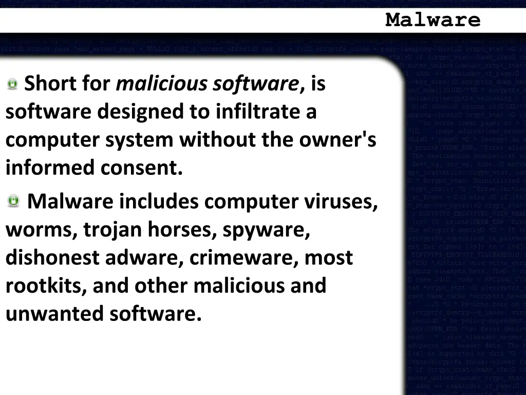 malware