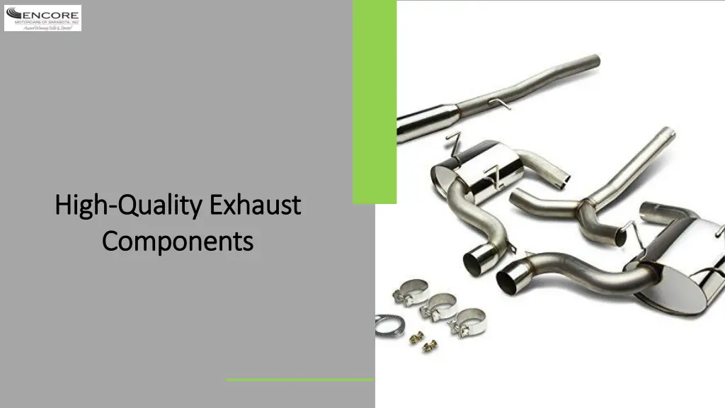 high high quality exhaust quality exhaust