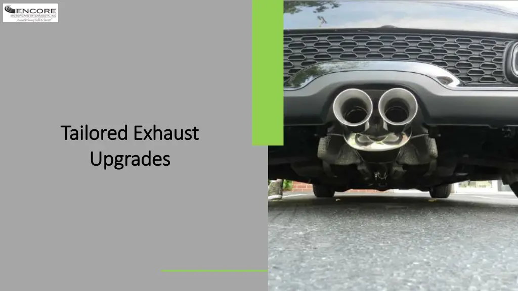 tailored exhaust tailored exhaust upgrades