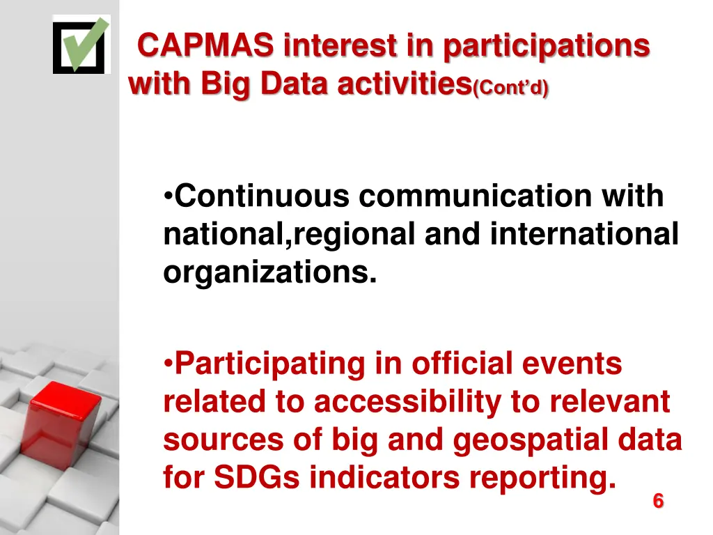 capmas interest in participations with big data 1