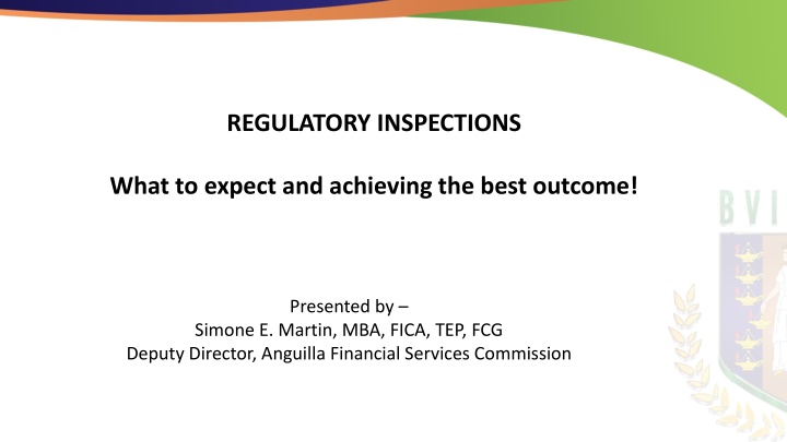 regulatory inspections