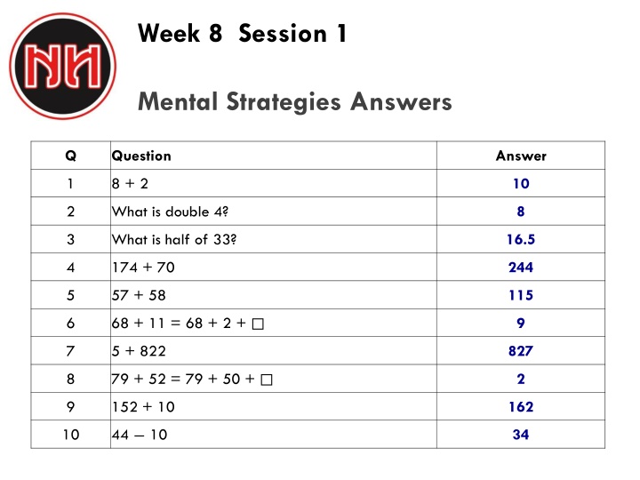 week 8 session 1