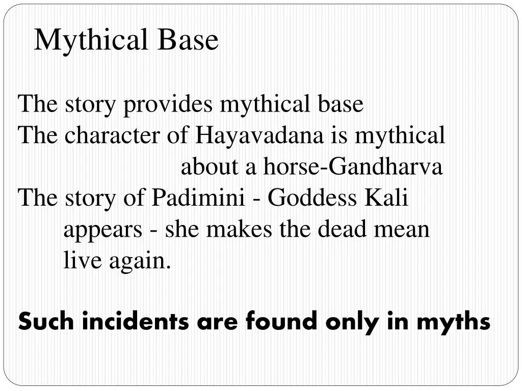 mythical base