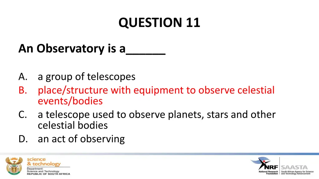 question 11