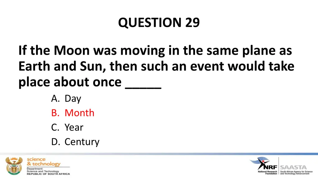 question 29