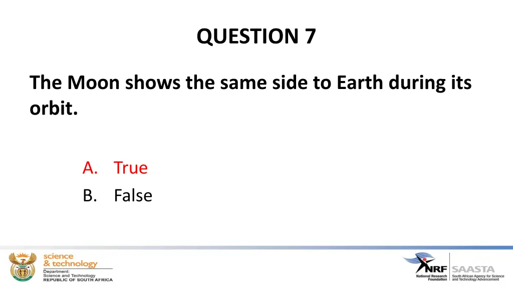 question 7