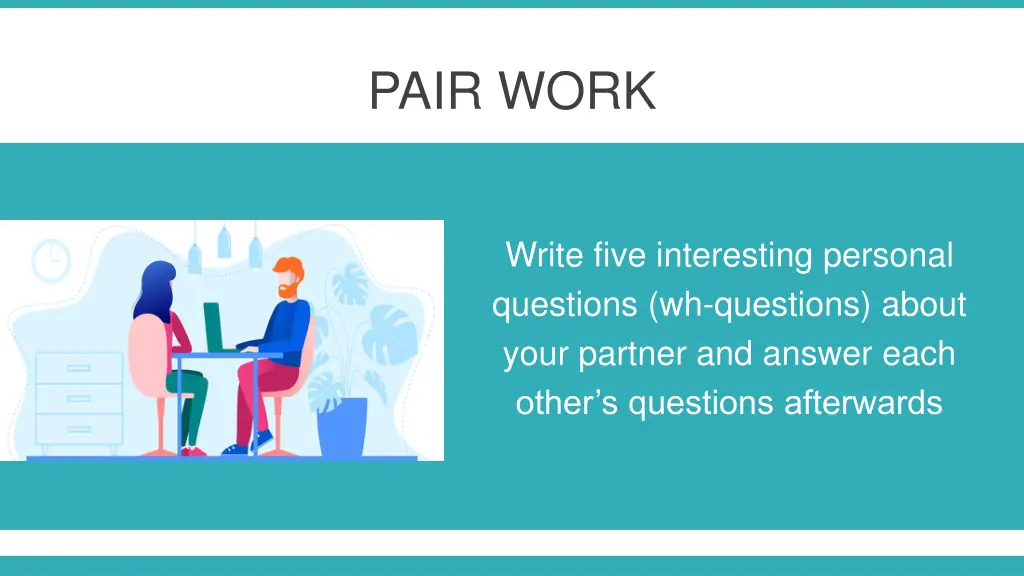 pair work