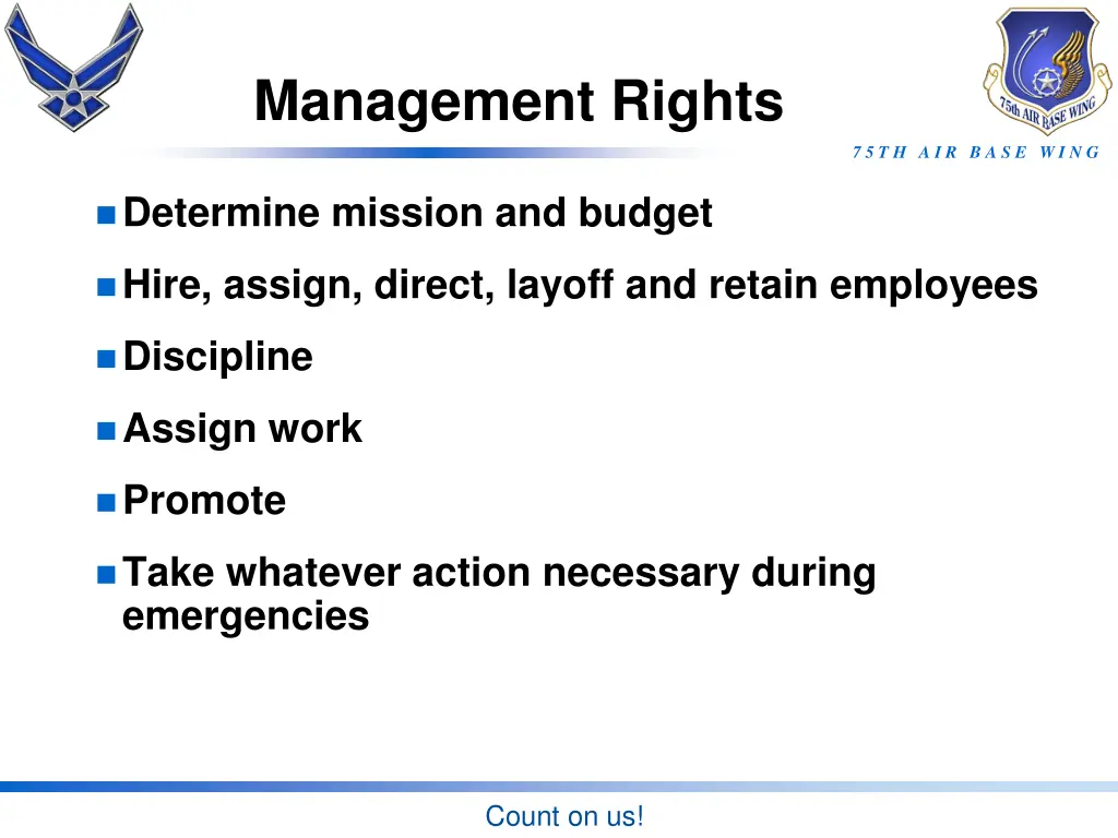 management rights