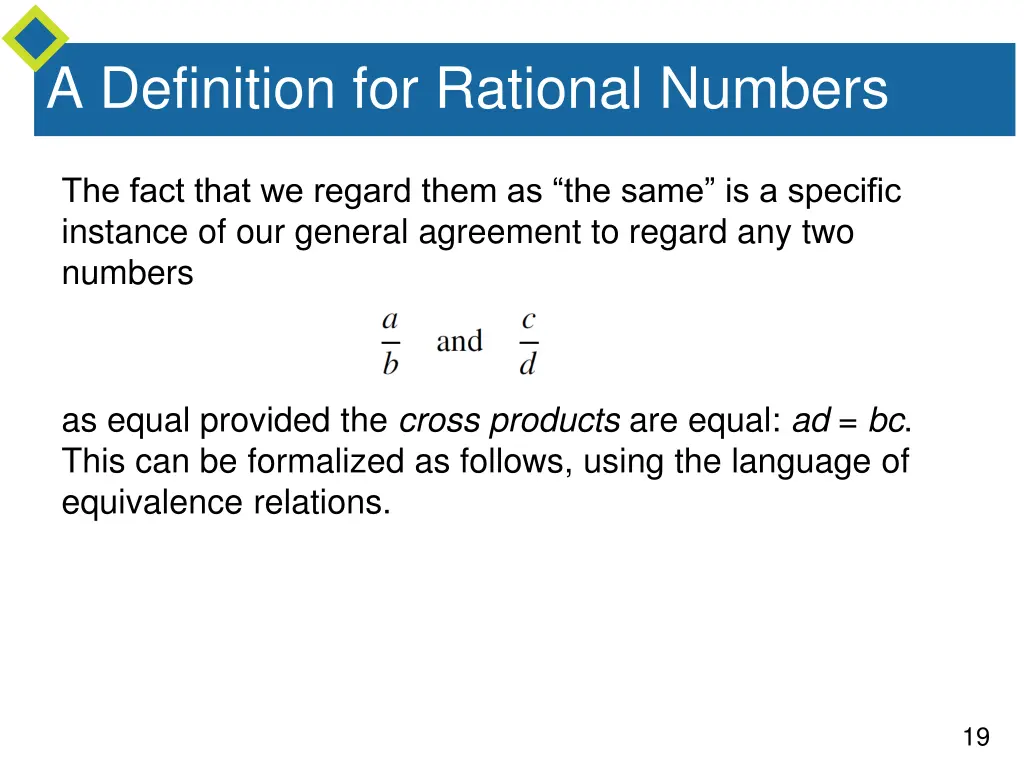 a definition for rational numbers 1