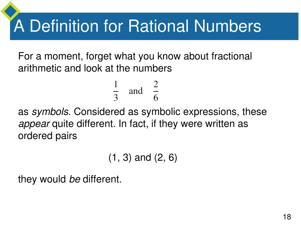 a definition for rational numbers