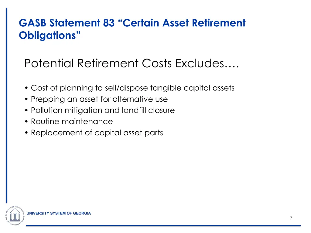 gasb statement 83 certain asset retirement 4