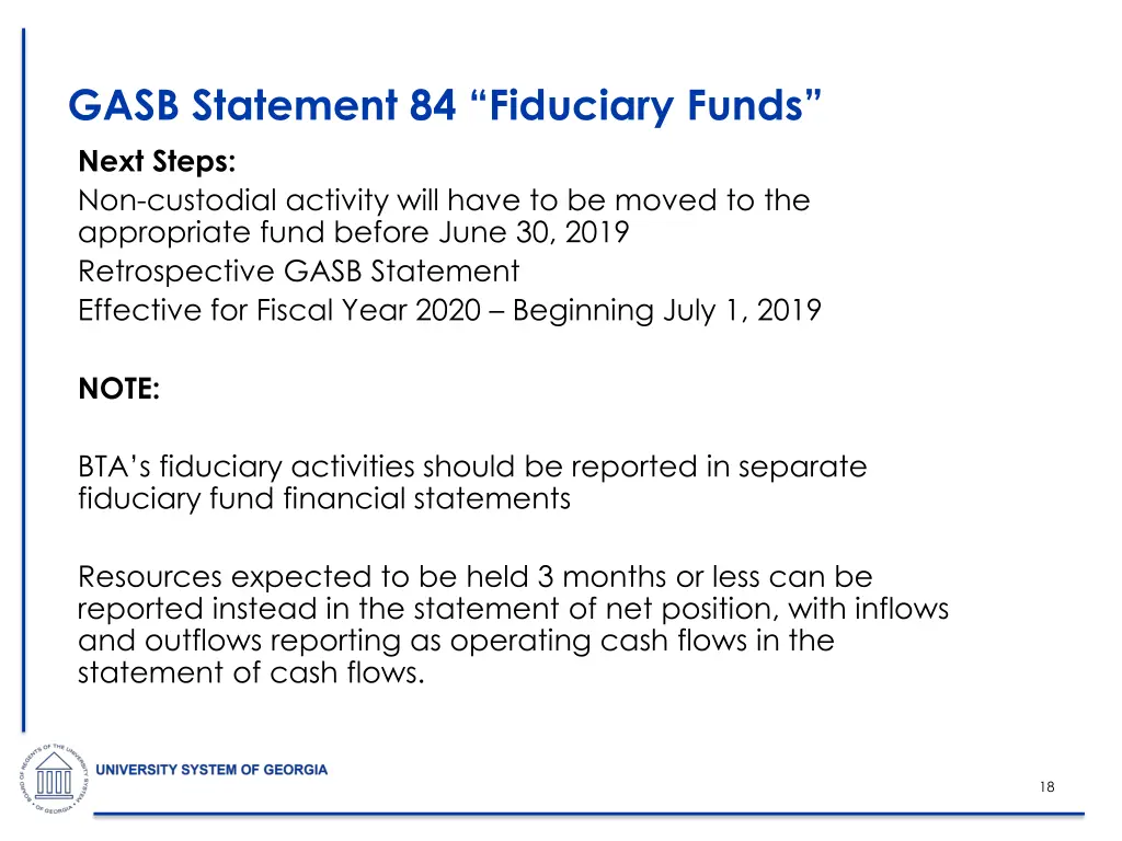 gasb statement 84 fiduciary funds next steps 1