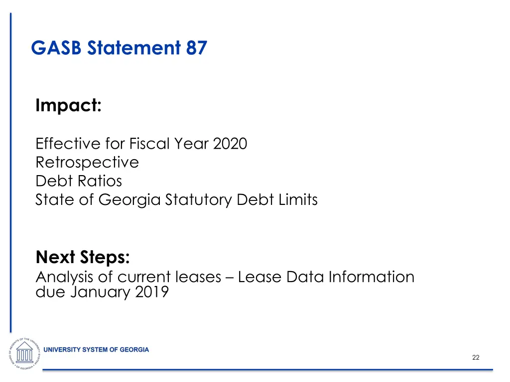 gasb statement 87 3