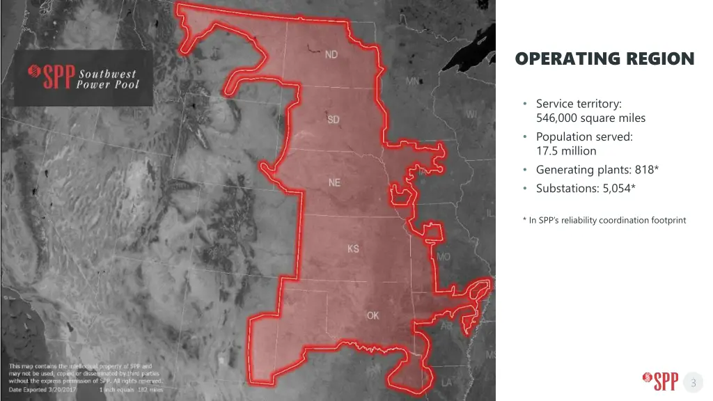 operating region