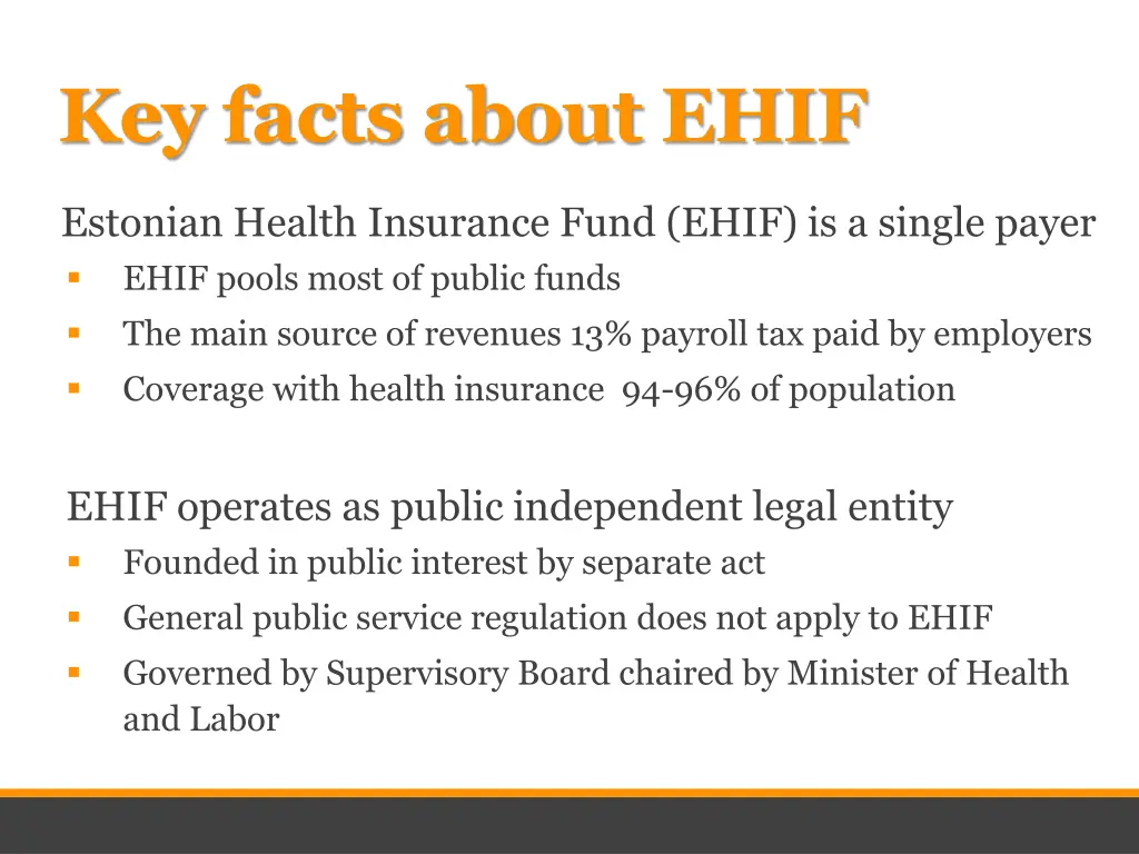 key facts about ehif