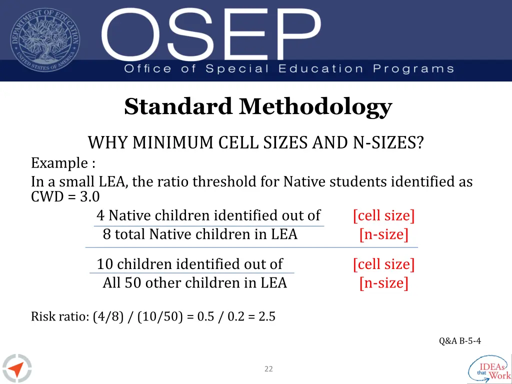 standard methodology 10