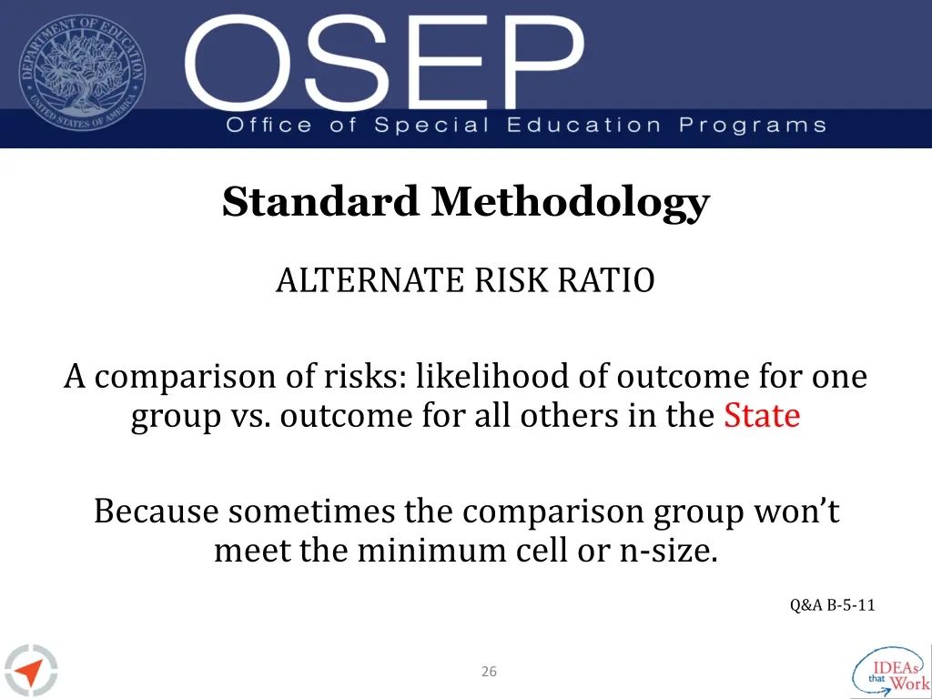 standard methodology 14